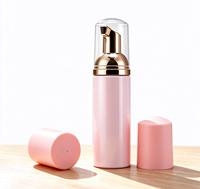 Botol Busa Mousse Elektroplated 30ml 40ml 60ml 80ml 100ml 120ml PET Pompa Eksternal Tanpa Tabung Pegas