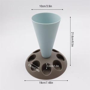 Camilla Nouveau Design <span class=keywords><strong>Support</strong></span> de Douilles de Pâtisserie en Plastique Écologique Multicolore, Outil de Cuisson de Cuisine - Product Image 2