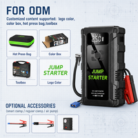 12V Usine En Gros Portable Voiture Saut Démarreur Batterie Au Lithium Booster Heavy Duty Portable Jump Starter