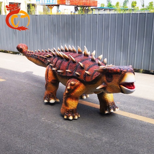 Life Size Remote Control Animatronic Dinosaur Ankylosaurus for Sale