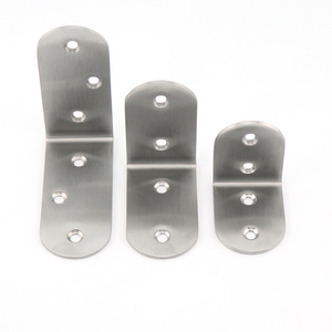 Soporte de Esquina en Forma de L de Acero Inoxidable Haldibosi, 50x50x38mm, 65x65x38mm, 85x85x38mm, Conector de Soporte para Estantes de Muebles - Product Image 4