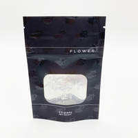Sacs en Mylar Noir et Or Personnalisés, Pochettes Métalliques de Luxe pour Barres de Chocolat de 28g