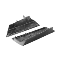 Difusor Trasero de Fibra de Carbono G70 Estilo 760 para BMW Serie 7 G70 2023+, Difusor de Parachoques Trasero con Tubos de Escape