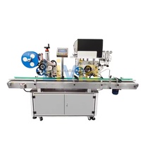 Machine d'étiquetage automatique à manchon rétractable haute vitesse, contrôlée par PLC, pour l'emballage de bouteilles, de barils et de caisses