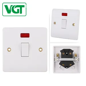 Wenzhou VGT Bakelite New Design 20A DP Heater Water Wall Switches