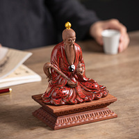 Wuyang céramique chinoise Taishang Laojun taoïste Sanqing maître ancestral dieu moral ciel statue maison table offrant une décoration