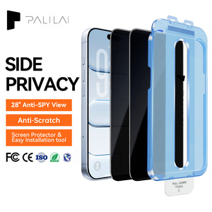PALILAI Confezione da 2 Protezioni Schermo in Vetro Temperato con Strumento di Applicazione Facile, Compatibile con Cover per <span class=keywords><strong>iPhone</strong></span> 15/16/17 Pro Max - Product Image 1