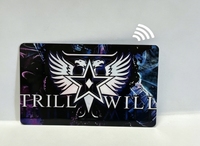Muestra Gratuita de Tarjeta NFC de PVC Personalizada con Código QR Único para Redes Sociales