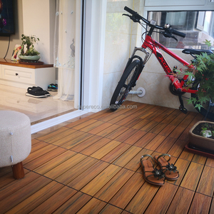 Hiện đại Interlock Thiết kế sàn đẹp sàn gỗ sàn gạch cho ngoài trời bên ngoài ban công sân thượng hồ bơi không thấm nước - Product Image 2