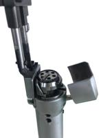 Machine à coudre industrielle portable de type pilier, modèle 8703-C3, avec espace de travail de 635 mm, pour la fabrication de bagages, personnalisable.