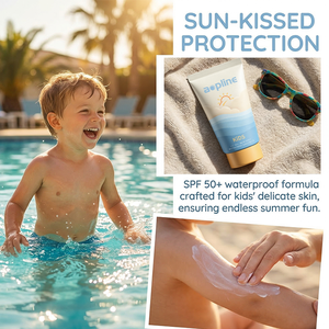 Protector Solar Orgánico para Niños OEM 50+ PA+++ Resistente al Agua 150ml Loción de Amplio Espectro UVA/UVB Protección Vegana Segura para Arrecifes Suave y Nutritiva - Product Image 5