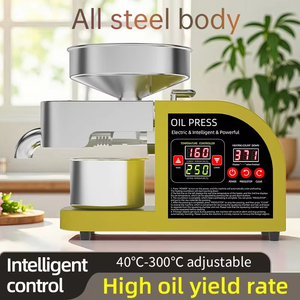 Mesin Pengolah Minyak Otomatis Industri Baru untuk Biji Kacang Tanah, Tingkat Ekstraksi Tinggi, Bahan Stainless Steel, Kapasitas 3-6 Kg/jam, Garansi 1 Tahun - Product Image 4