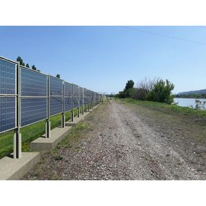 Schlussverkauf bodenmontierte <span class=keywords><strong>Solar</strong></span>-Racksysteme vertikale <span class=keywords><strong>Solar</strong></span>-Bodenmontagestruktur für Landwirtschaft <span class=keywords><strong>Solar</strong></span>-Pv-Solarpanels Zaun - Product Image 4