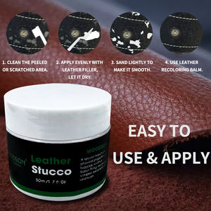 Crème de réparation du <span class=keywords><strong>cuir</strong></span>, enduit pour <span class=keywords><strong>cuir</strong></span>, réparation des rayures et des fissures pour chaussures, <span class=keywords><strong>canapé</strong></span> et meubles en <span class=keywords><strong>cuir</strong></span> - Product Image 3