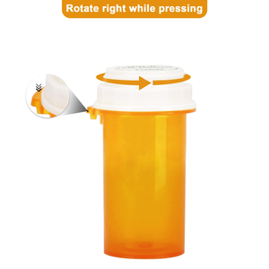 30 Dram Child-Resistant Cap <b>Empty</b> <b>Plastic</b> Medicine Pill <b>Bottle</b> - Product Image 4