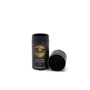 Eco-Friendly Customized Face Cream Skin Care Cosmetics Canning Packaging Circular Paper Box Tub-shaped Cosmetics Packaging - Product Image 3