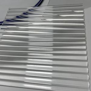 Lastra Acrilica Trasparente Personalizzabile in Spessore, Foglio Acrilico Ondulato Estruso a Strisce - Product Image 5