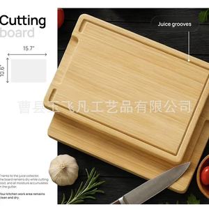 Tabla de Cortar Pan de Madera de Acacia, Rectangular, Multifuncional, para Cocina, Comedor y Hogar - Product Image 5