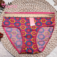 Amysi 30012 #   Culottes taille mi-haute pour femmes, style île, pour temps chaud, en tissu de soie de lait imprimé, pour filles, étudiantes, enfants, pas cher