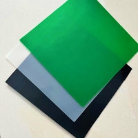 0.5mm 1 mm 1.5mm 2 mm Lembaran Plastik HDPE Geomembran untuk Kolam Tambak, Tahan Air, Anti UV, dan Kedap Air untuk Budidaya Perikanan