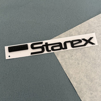 Autocollants 3D ABS pour coffre arrière de voiture Grand Starex H1 ILoad Imax H200 H300 A1, adhésif puissant, garantie 24 mois, Ba Jia