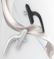 Fenêtre à battant en aluminium haut de gamme avec accessoires de quincaillerie de marque pour un fonctionnement fluide et une fonction de retrait facile des moustiquaires