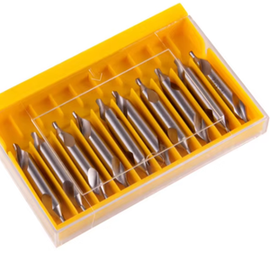 Taladro central de carburo de alta calidad 90 grados Posicionamiento y centrado Material de broca Premium - Product Image 1