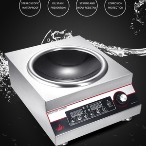 Portable 5000W Single Burner IH Induction Crystal Plate Wok Cooker <b>Stove</b> Smart Plastic Kitchen Household Hotel Use Countertop in - Product Image 4