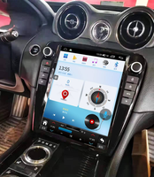 Pemutar Multimedia Mobil 12.1" untuk Jaguar XJ XJL 2010-2017 GPS Radio CarPlay WiFi Navigasi Layar Vertikal Gaya Tesla