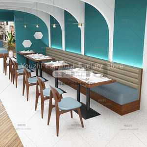 Foshan Proveedor Moderno Cuadrado Comedor Café bar <span class=keywords><strong>Restaurante</strong></span> Japonés Hotel Silla y juego de mesa Hot Pot <span class=keywords><strong>Restaurante</strong></span> Muebles Conjuntos - Product Image 3