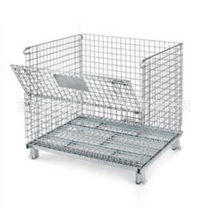 מפעל חובה כבד נייד מחזור ברזל מסגרת מדף רשת אחסון כלוב <span class=keywords><strong>800</strong></span>-1200 מתקפל מזרן מתקפל ציוד אחסון - Product Image 3