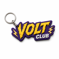 Porte-clés en PVC personnalisé, robuste, imprimé 3D/2D, double face, coloré, vibrant, lisse, brillant, résistant aux intempéries, pendentif pour clés