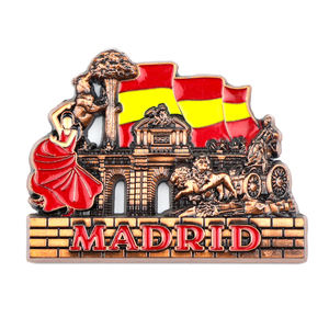 מגנט תיירותי תלת מימדי ממתכת למקרר, בעיצוב אישי בהתאמה אישית, של מדינות עולמיות וערים - Product Image 6