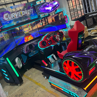 Machine d'arcade de course pour enfants Dinibao personnalisée avec simulateur de volant, course en dérive, jeu solo, vente en gros