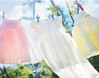 Feuilles de blanchiment pour lessive deux-en-un, emballées en boîte de 30 feuilles, pour usage sur les vêtements, jetables