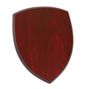 Crest Mahogany Shield 210x260x15mm Decoración de pared NO B - Product Image 1