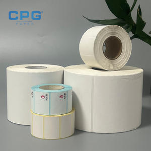 Etiqueta Térmica con Código de Barras Personalizada por el Fabricante, Etiqueta Autoadhesiva de 2x1, Papel de Etiqueta con Adhesivo Fuerte, Etiquetas Térmicas para Envío - Product Image 1