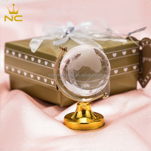 Mini Globe terre en verre de cristal, pour cadeaux de mariage, bon marché, pièces - Product Image 5