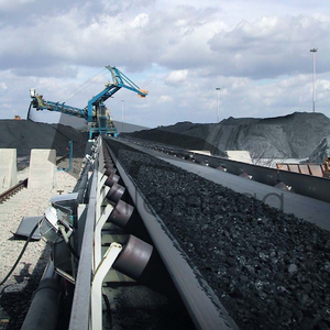 EP150 personalizzabile 3Ply 4Ply 15MPA resistente al calore nastro trasportatore in gomma nera resistente per le industrie di vendita al dettaglio di prodotti alimentari frantoio - Product Image 4