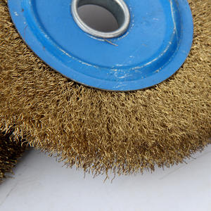 Brosses métalliques en acier inoxydable pour meuleuse d'angle, brosses plates en fil d'acier pour le polissage et l'élimination de la rouille, brosses métalliques en acier de haute qualité - Product Image 1