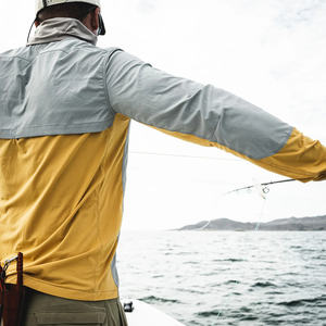 Chemise de pêche boutonnée en micro-polyester Ripstop, manches longues, dos ouvert, style indigène, pour le travail, OEM - Product Image 3