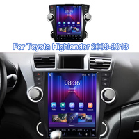 Radio Estéreo para Toyota Highlander con GPS Integrado, CarPlay, Mirror Link, WiFi, Reproductor MP3, Audio de Alta Resolución, DSP, CD, Pantalla Dividida para el Tablero
