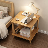 Table d'appoint de canapé, meuble d'appoint créatif, petite table carrée, table de chevet mobile, table basse simple et luxueuse pour petite pièce