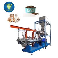 Chine Machine automatique extrudé croquettes pour animaux de compagnie faisant des machines et chien granulés alimentation extrudeuse traitement