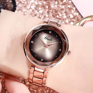 Montre pour femme à bracelet en acier sertie de diamants, style coréen, petite montre pour femme, best-seller - Product Image 2