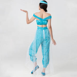 <span class=keywords><strong>Disfraz</strong></span> <span class=keywords><strong>de</strong></span> princesa jasmín para Halloween, Carnaval, baile, <span class=keywords><strong>Sexy</strong></span>, baile árabe, gran oferta - Product Image 5