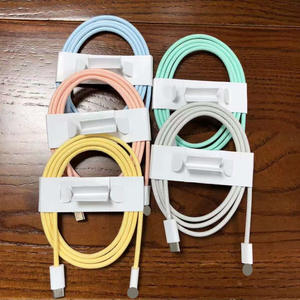 Cable de Carga Rápida PD20W con Trenzado de Cobre Tipo C para iPad/iPhone 14/15/13 Pro Max/12/11/XS/XR/8-5 S Plus - Product Image 2