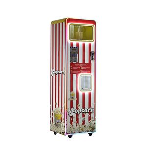 เครื่องทำป๊อปคอร์นไฟฟ้าอัตโนมัติ เครื่องทำป๊อปคอร์นเชิงพาณิชย์ระดับมืออาชีพ เครื่องขายป๊อปคอร์นอัตโนมัติสำหรับอุตสาหกรรม - Product Image 1
