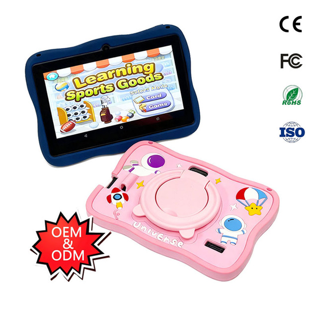 New 7-inch Rugged Drop-Resistant Kids Tablet Android 8 Capacitive 2GB/16GB Quad Core 1.3GHz Allwinner Wi-Fi/GSM Educational Use