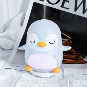 Humidificador ultrasónico con forma de pingüino, aromaterapia, alimentación USB, capacidad de 51-100 ml, 30 dB, silencioso, de sobremesa, para hoteles - Product Image 2